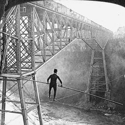 Animated gif demonstrating stereo illusion